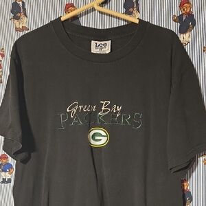 Vintage 90s Lee Sport Green Bay Packers T Shirt Large